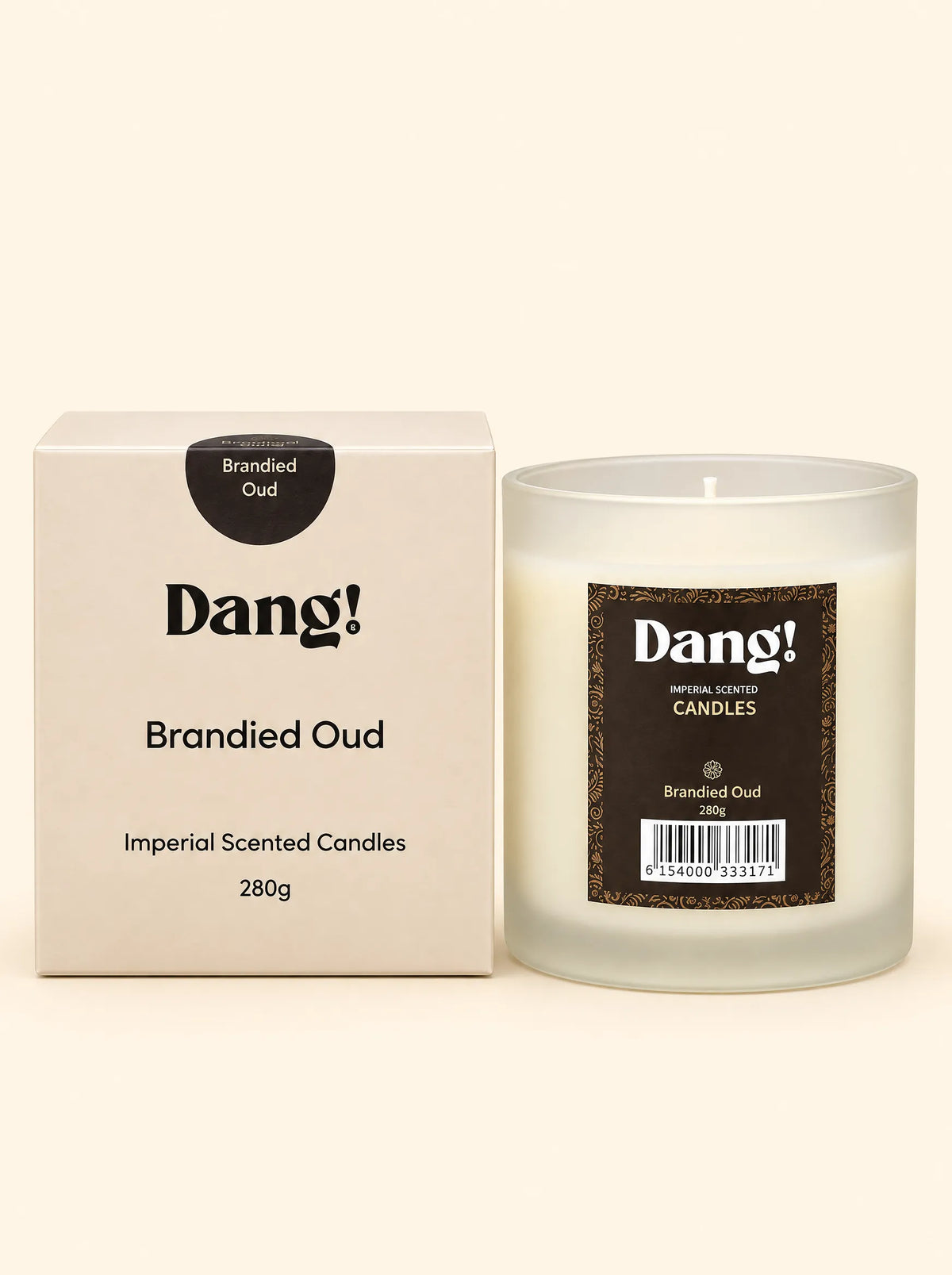 Brandied Oud Scented Candle