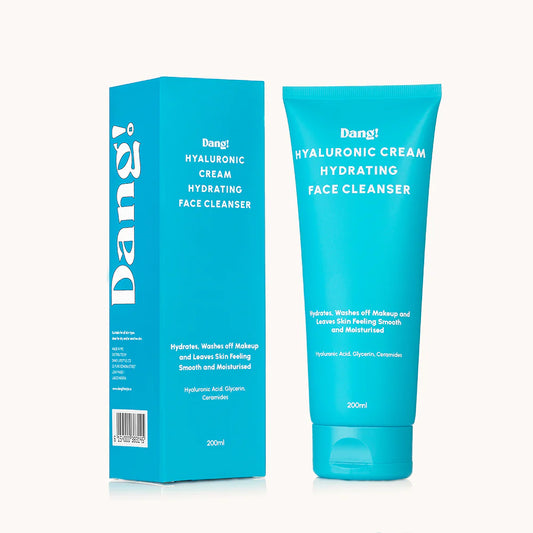An image of a cream cleanser for sensitive skin in a tube