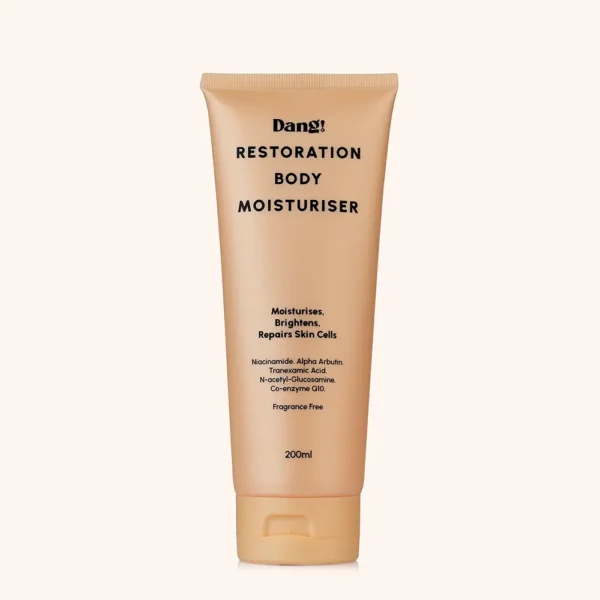 An image of a skincare product body lotion in a tube