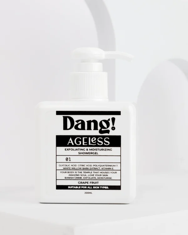 An image of an exfoliating shower gel grapefruit fragrance