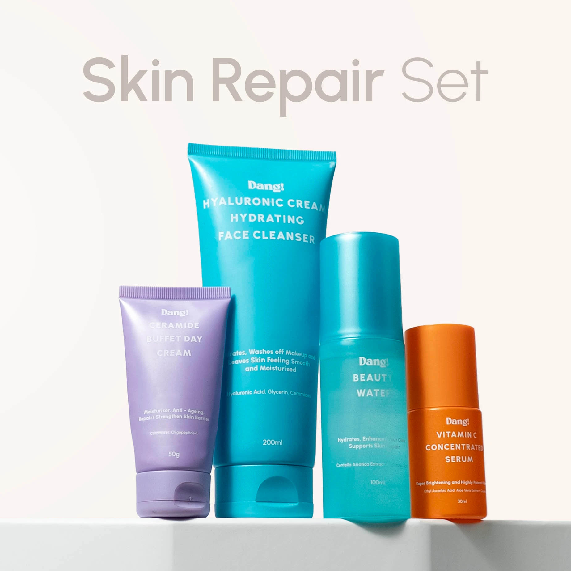 Skin repair set